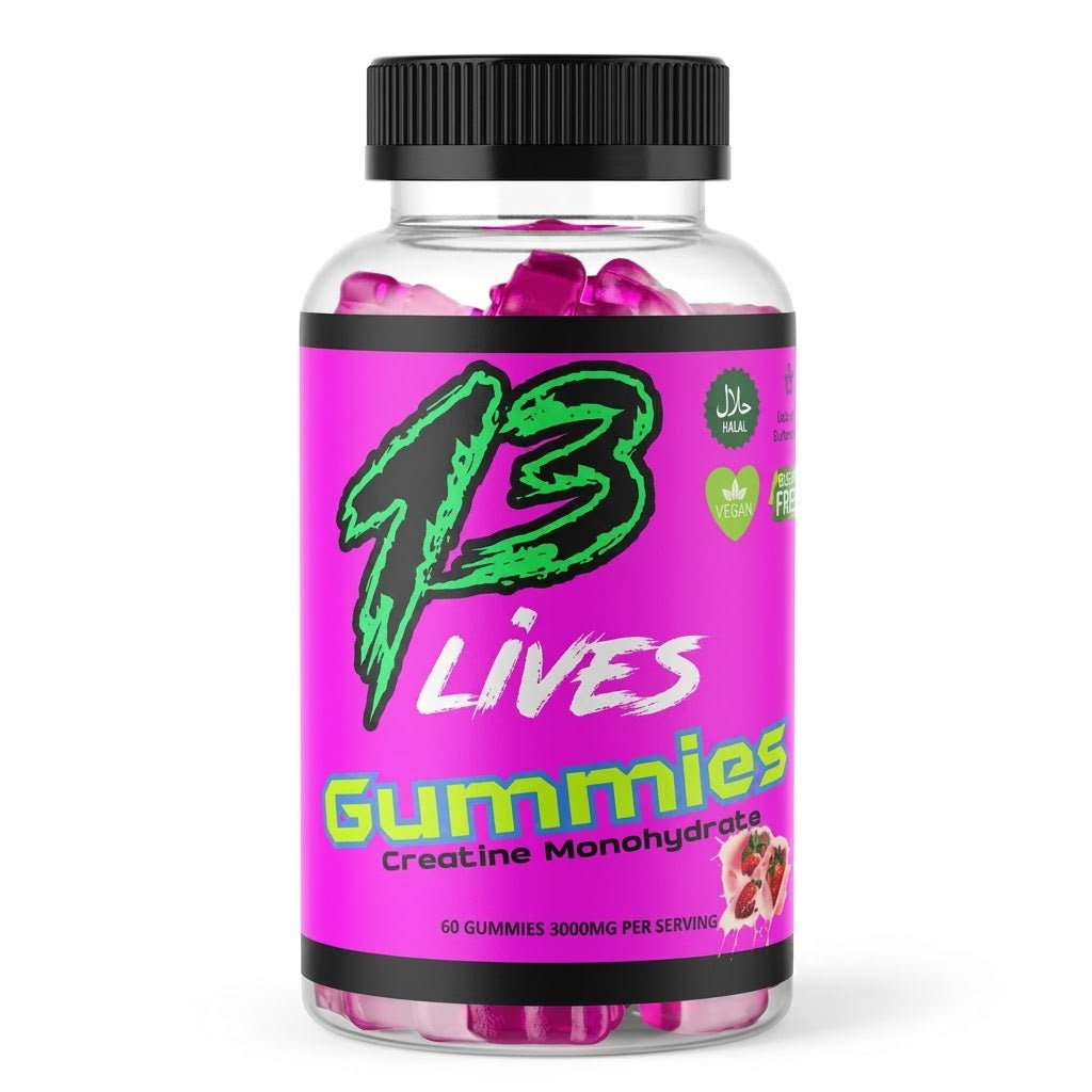 13 Lives - Creatine Gummies - Strawberry