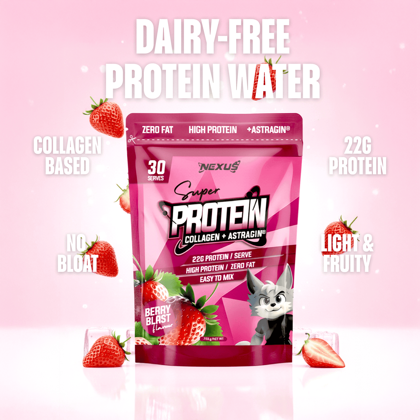 Protein Water Berry Blast