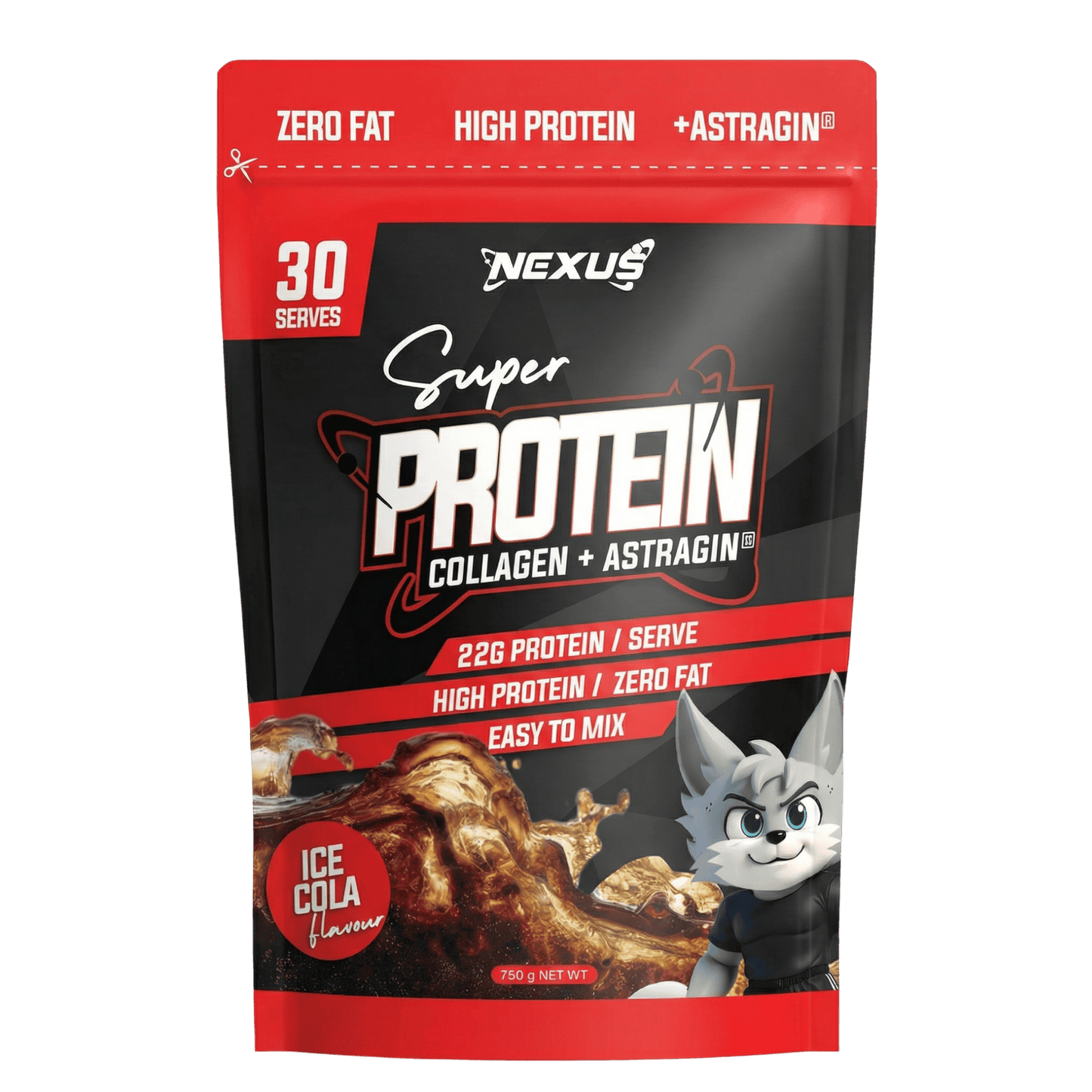 Protein Water Ice Cola