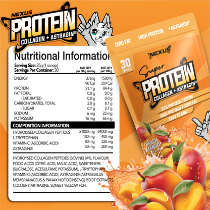 Protein Water Peach Mango