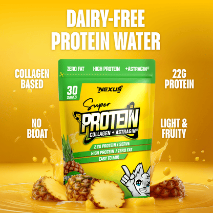 Protein Water Pineapple Slice