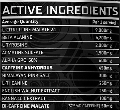 Legit - Xtreme Pre Workout - Sour Pineapple