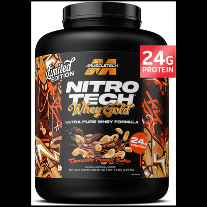 Nitro-tech Whey Gold - Chocolate & Peanut Butter - 2.2kg